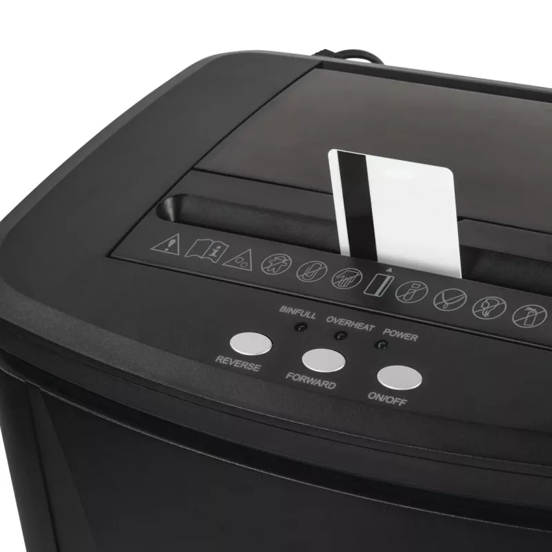 Hama Premium AutoM120 papierversnipperaar microsnede 60 dB 22,5 cm zwart