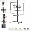 Techly ICA-TR46 multimedia-rolwagen/-standaard zwart flatpanel