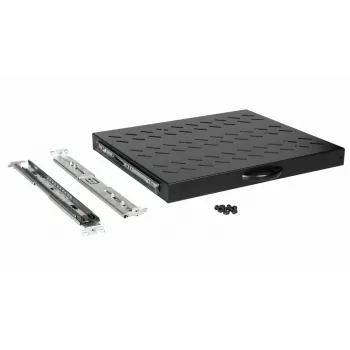 Equip schuiflade 19', 1U, 600MM, zwart
