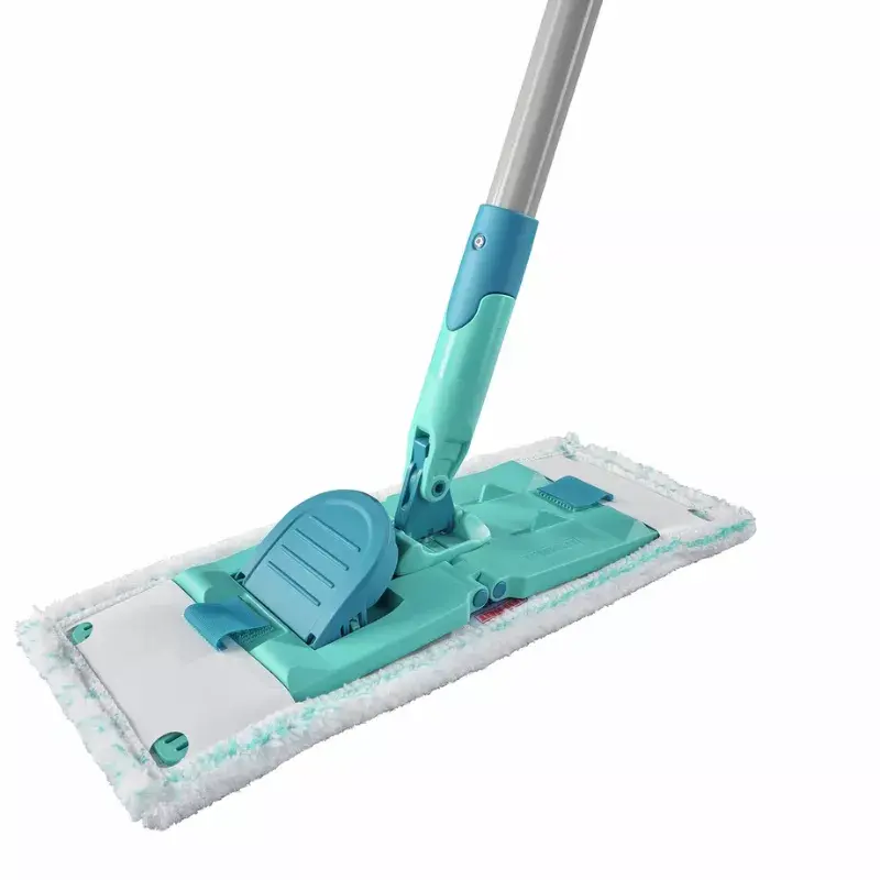 Vloerreinigingsset Leifheit PowerClean M 1055510 met microvezeldoek en verstelbare steel
