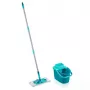 Vloerreinigingsset Leifheit PowerClean M 1055510 met microvezeldoek en verstelbare steel