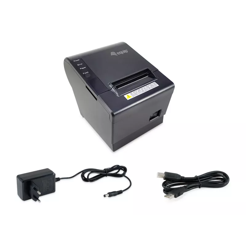 Equip 58mm thermische bonprinter met automatische snijder, USB/Ethernet/kassalade-aansluiting