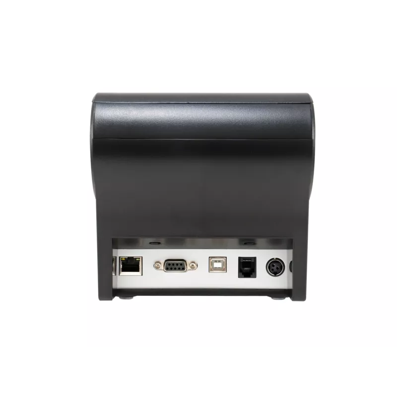Equip 80mm thermische kassabonprinter met automatische snijder, USB/Ethernet/serieel/kassalade-aansluiting