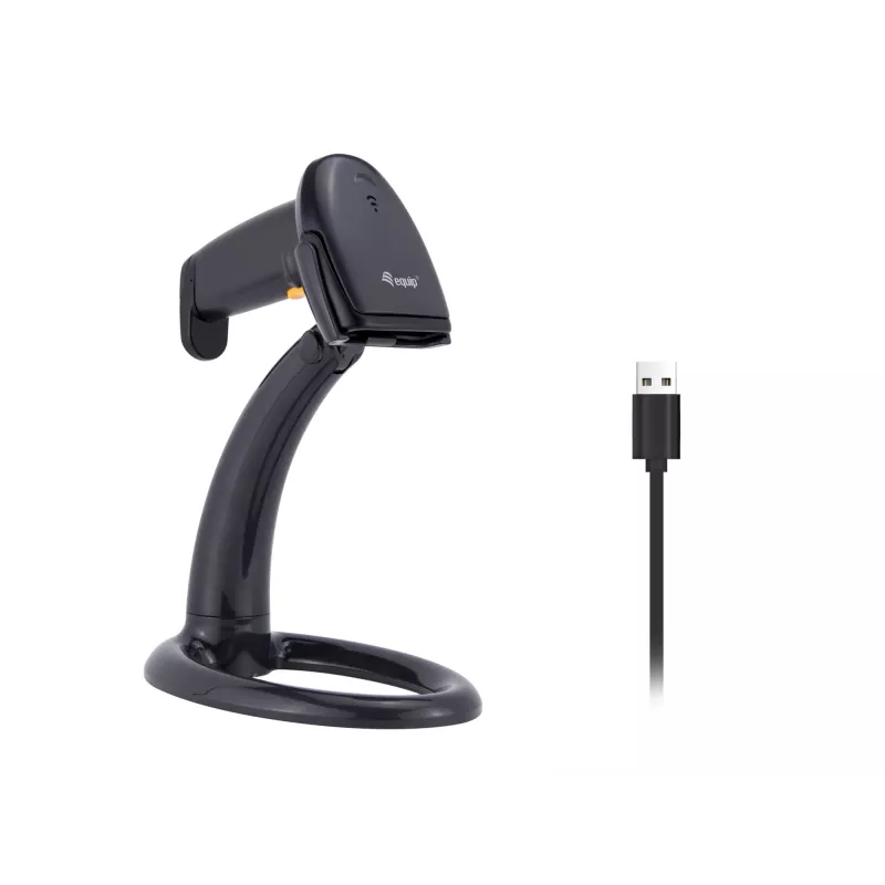 Handbarcodescanner Equip USB 1D met standaard LED bedraad 1,8m