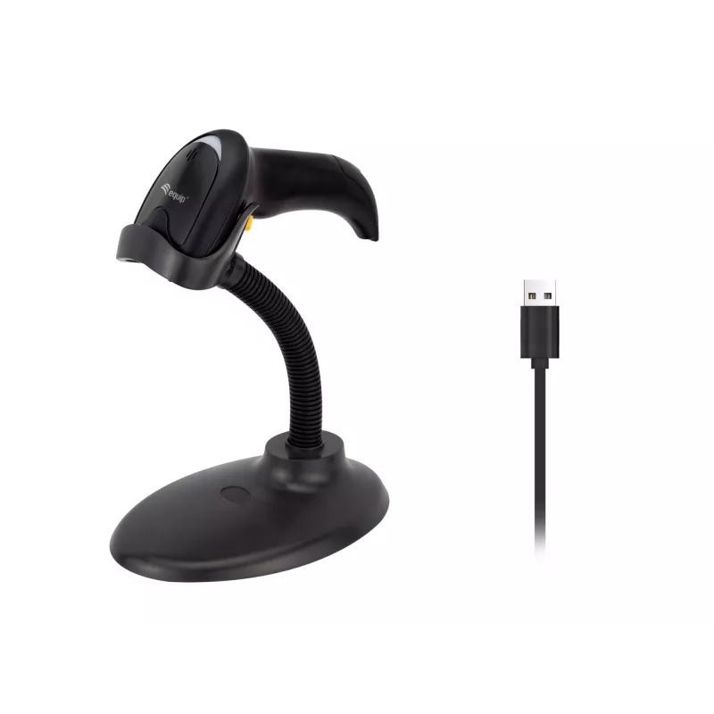 Equip USB 2D-barcodescanner, met standaard