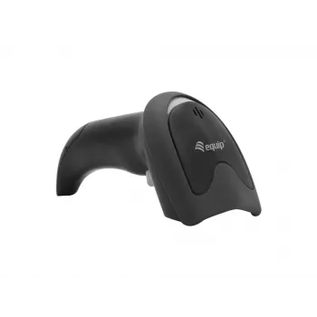 Handheld-barcodescanner Equip 1D laser USB bedraad zwart ABS