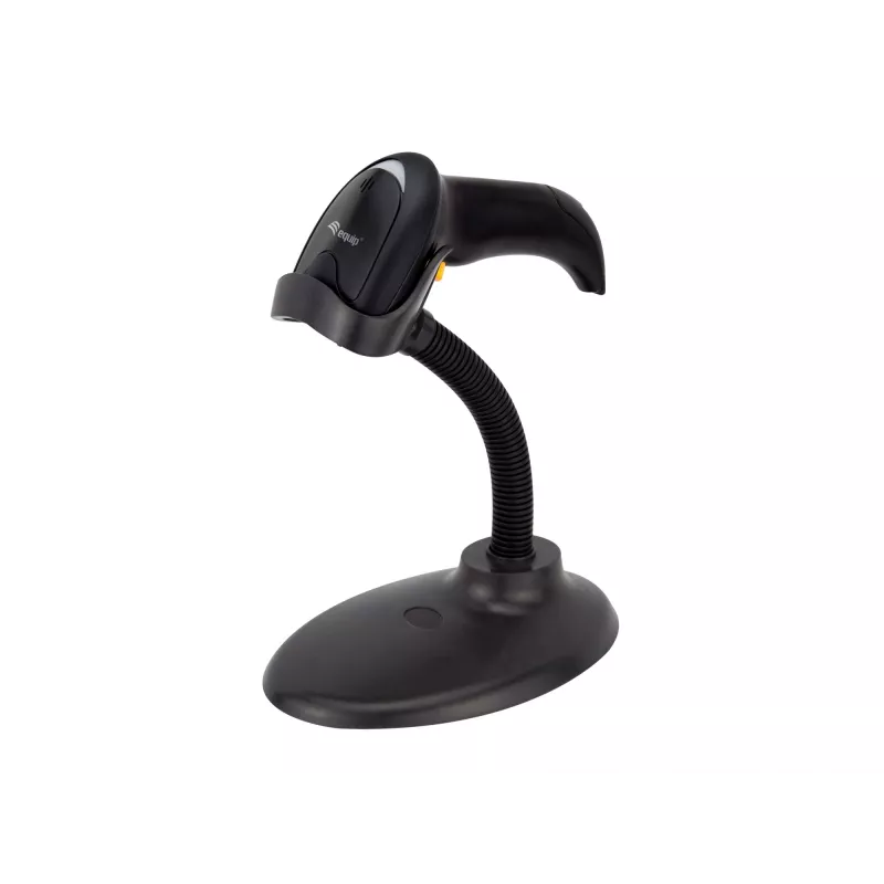 Handheld-barcodescanner Equip 1D laser USB bedraad zwart ABS