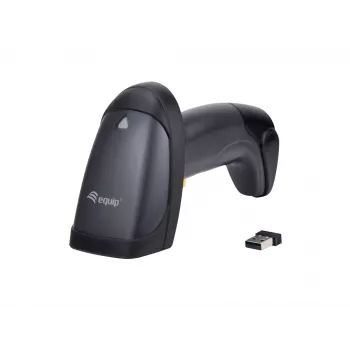 Equip draadloze 1D laser-barcodescanner, met standaard
