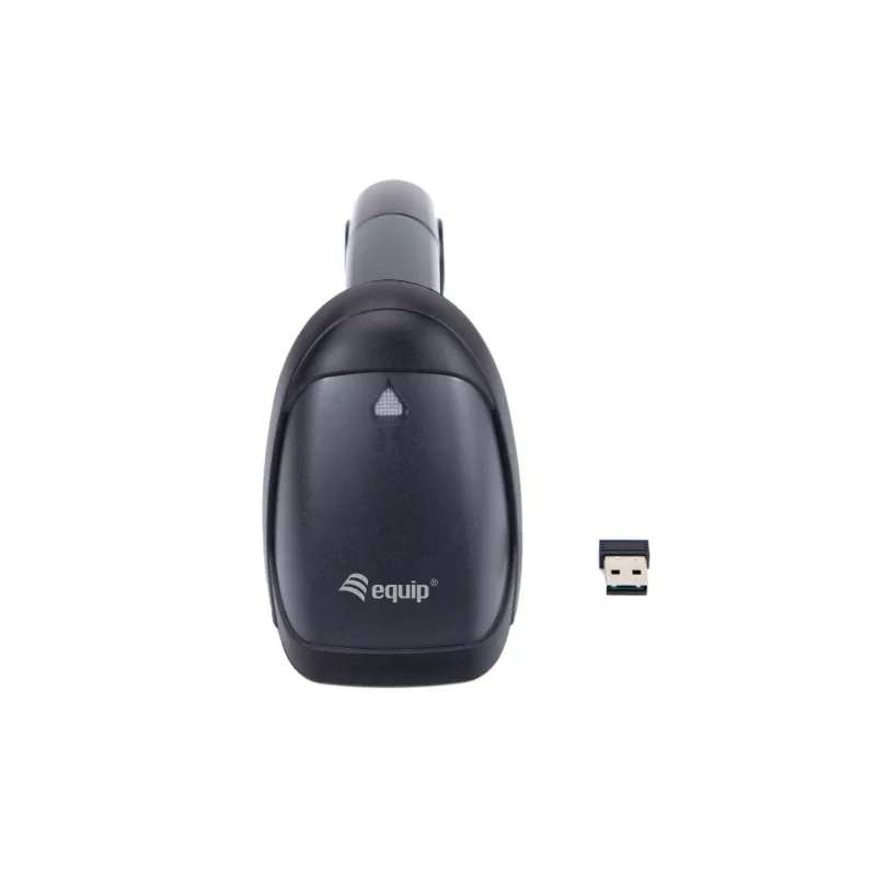 Equip draadloze 1D laser-barcodescanner, met standaard