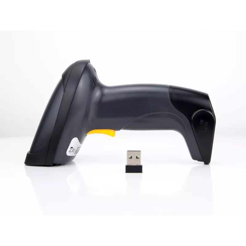 Equip draadloze 1D laser-barcodescanner, met standaard