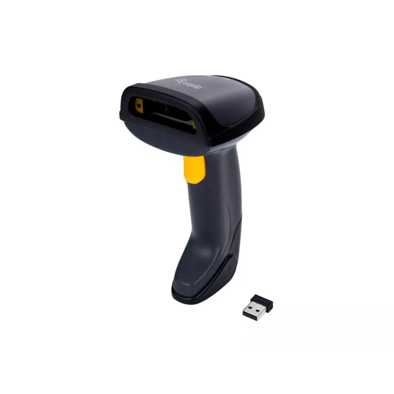 Equip draadloze 1D laser-barcodescanner, met standaard