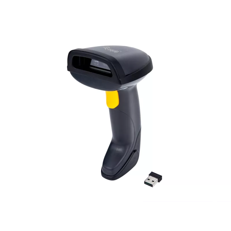 Handheld-barcodelezer Equip draadloze 2D-barcodescanner met standaard