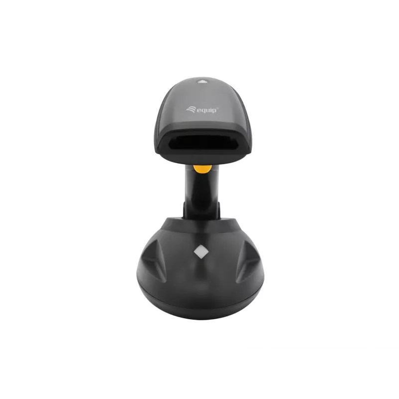 Equip draadloze handheld 2D-barcodescanner met groot bereik en standaard