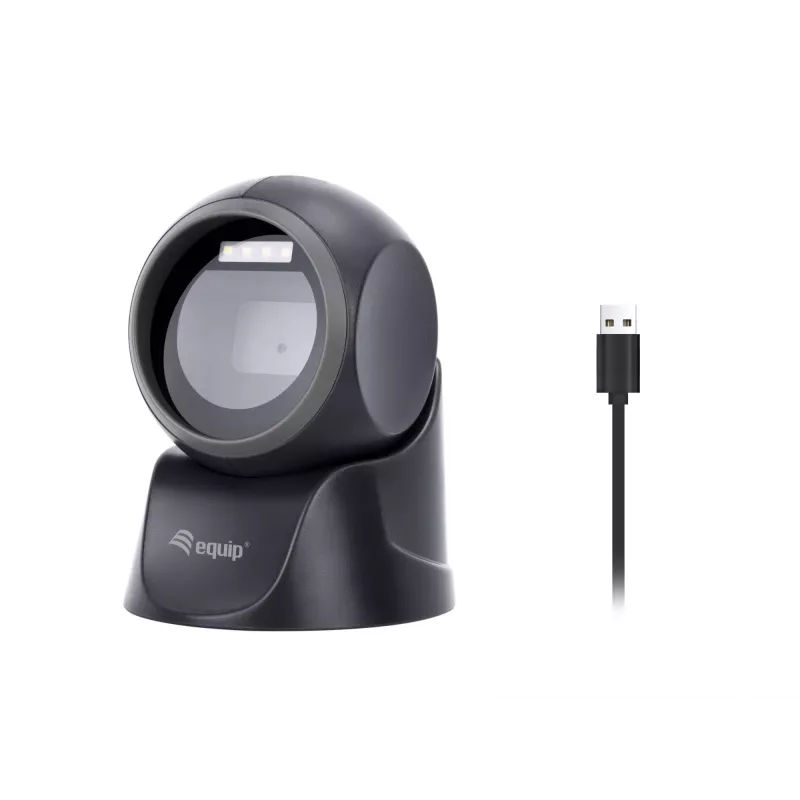 Equip USB 2D omnidirectionele desktop-barcodescanner