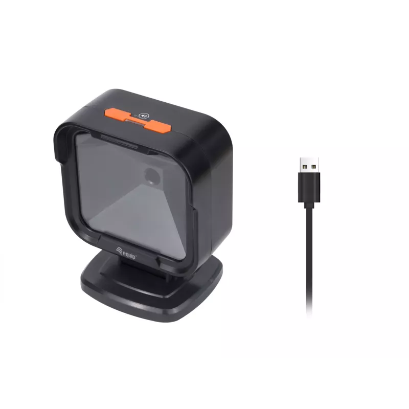 Equip USB 2D omnidirectionele desktop-scanner 1MP, vaste barcodelezer