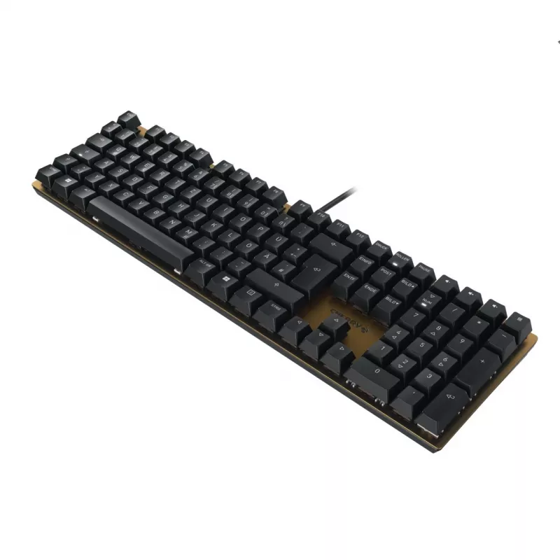 Toetsenbord CHERRY KC 200 MX universeel USB QWERTY zwart brons mechanisch