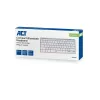 ACT draagbaar Bluetooth-toetsenbord Azerty/BE-layout draadloos wit 75%