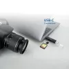 Kaartlezer ACT USB-C/USB-A 3.0 zwart