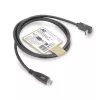 ACT USB 3.0 10Gbps 60W USB Type-C (recht) naar USB Type-C (op-/afwaarts haaks) kabel, 2 meter