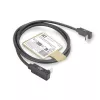 ACT USB 3.0 10Gbps 60W USB Type-C (naar boven/onder haaks) naar USB Type-C (naar boven/onder haaks) kabel, 2 meter