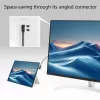 ACT USB 3.0 10Gbps 60W USB Type-C (links/rechts haaks) naar USB Type-C (op/af haaks) kabel, 2 meter