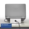 Laptopstandaard ACT AC8115 aluminium grijs 190x260x90 mm