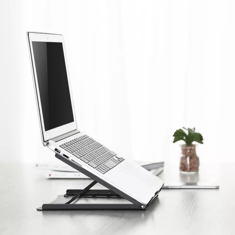 Laptopstandaard ACT AC8145 5 instelbare hoogtes zwart