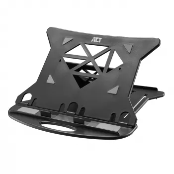 Laptopstandaard ACT AC8150 opvouwbaar 7 instelbare hoogtes zwart