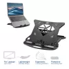 Laptopstandaard ACT AC8150 opvouwbaar 7 instelbare hoogtes zwart