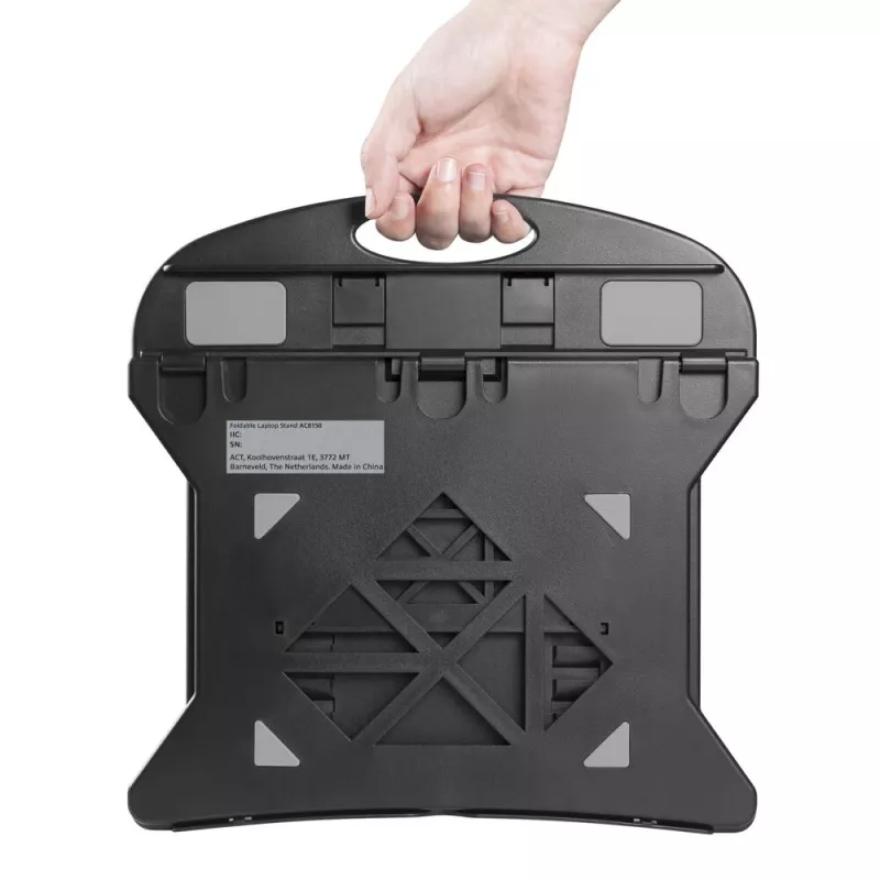 Laptopstandaard ACT AC8150 opvouwbaar 7 instelbare hoogtes zwart
