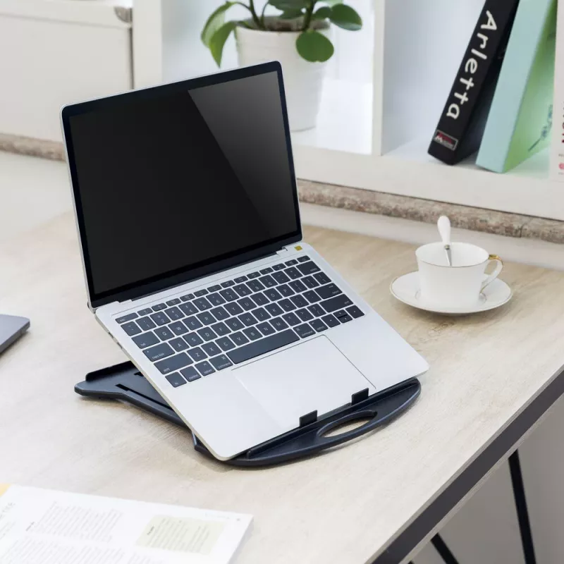 Laptopstandaard ACT AC8150 opvouwbaar 7 instelbare hoogtes zwart