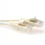 ACT ivoor 3 meter U/UTP CAT6A patchkabel met trekontlasting en RJ45-stekkers