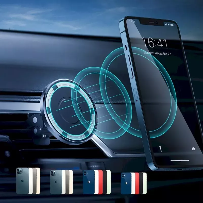 Magnetische autohouder CHOETECH voor iPhone 12, geschikt voor ventilatierooster, compacte houder