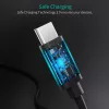 USB-kabel Choetech CC0002 USB 2.0 1m USB-C zwart
