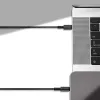 Kabel Baseus Tungsten Gold 1 m zwart Lightning naar USB-C