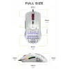 Glorious Gaming Glorious Model O Muis Regular (wit), rechtshandig, optisch, USB Type-A, 12000 DPI, wit