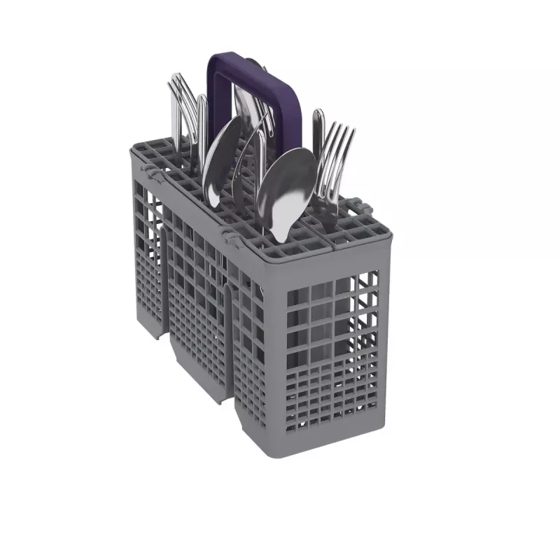 Smal vrijstaande vaatwasser BEKO DVS05024W — 10 couverts, 45 cm, 49 dB, energieklasse E