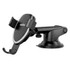 Autohouder voor telefoon CHOETECH T536-S met 10W draadloos laden, montage op dashboard/voorruit