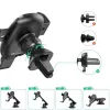 Autohouder voor telefoon CHOETECH T536-S met 10W draadloos laden, montage op dashboard/voorruit