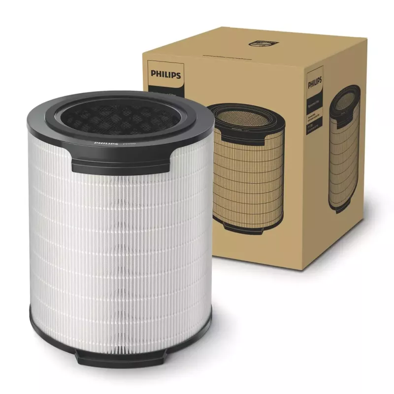 Philips FY1700/30 NanoProtect HEPA-vervangingsfilter, geïntegreerd 3-in-1, voor 1000-serie AC1711/AC1715, grijs