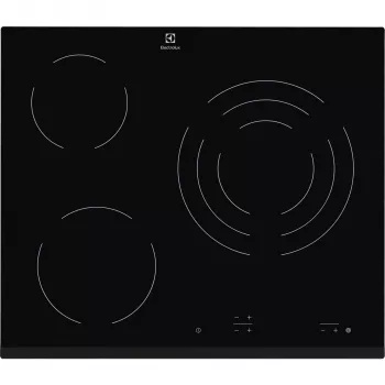 Electrolux EHF6232FOK zwart 60 cm glaskeramische kookplaat