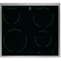 Electrolux EHF6240XXK zwart inbouw 57,6 cm keramische kookplaat 4 zone(s)