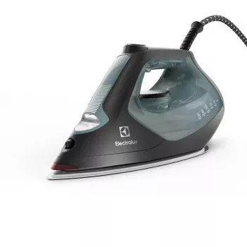 Electrolux E7SI2-6OG strijkijzer RESILIUM-zoolplaat 2600 W zwart, donkergroen