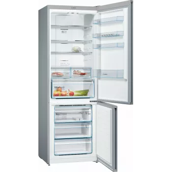 Bosch Serie 4 KGN49XLEA koel-vriescombinatie vrijstaand 438 L roestvrijstaal
