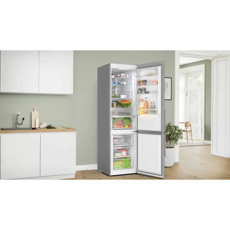Bosch Serie 6 KGN39AIBT koel-vriescombinatie vrijstaand 363 L roestvrijstaal