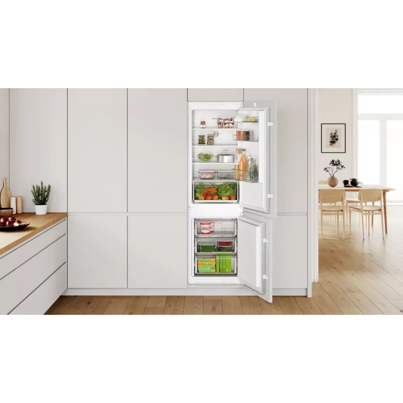 Bosch Serie 2 KIN86NSE0 koel-vriescombinatie inbouw 260 L
