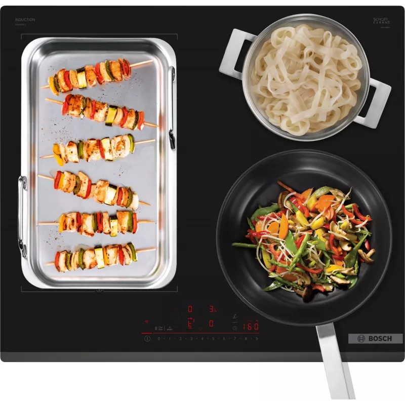 Bosch Serie 6 PIX631HC1E kookplaat zwart inbouw 60 cm zone-inductiekookplaat 4 zone(s)