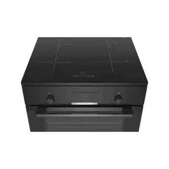 Bosch Serie 4 HLN39A060U fornuis vrijstaand fornuis elektrische kookplaat zone-inductiekookplaat zwart