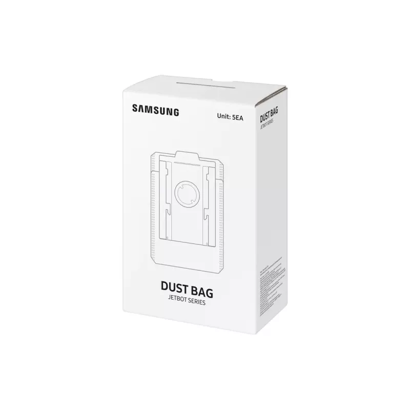 Stofzakken Samsung VCA-RDB95 voor robotstofzuiger wit 5 stuks