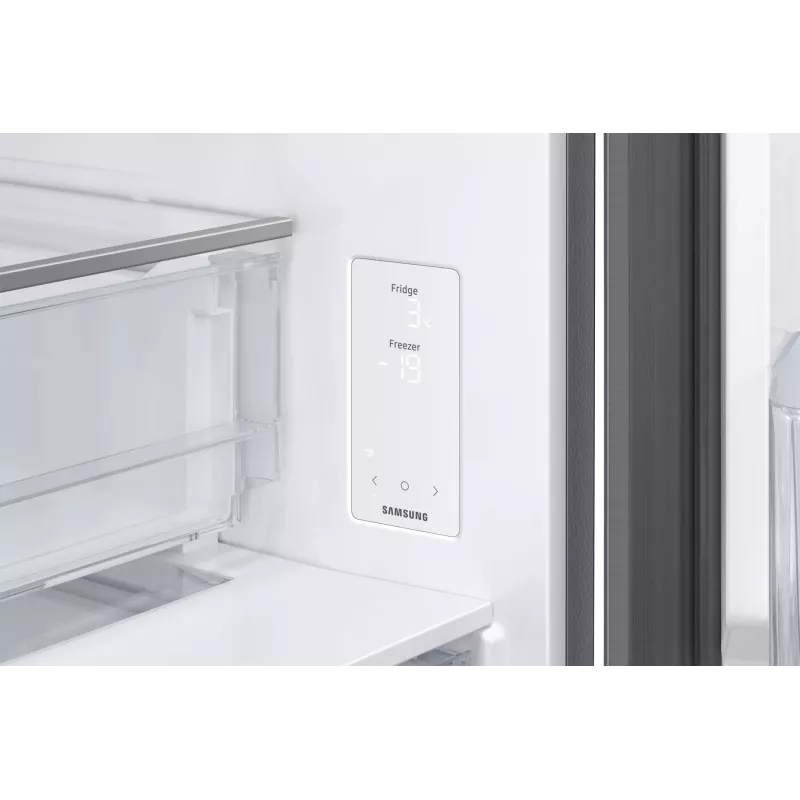 Samsung RB53DG703ES9EO koel-vriescombinatie vrijstaand 538 L platina, roestvrijstaal